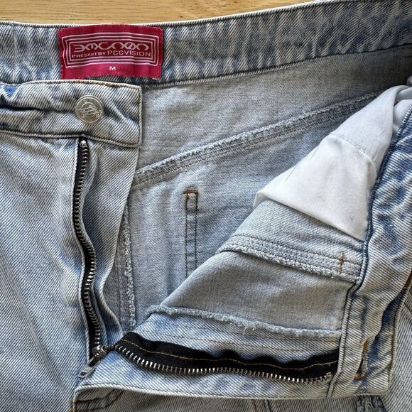 PCCVISION Japanese Dracula Denim Pants Jeans Distressed Grunge Goth Unisex Med - Picture 14 of 16